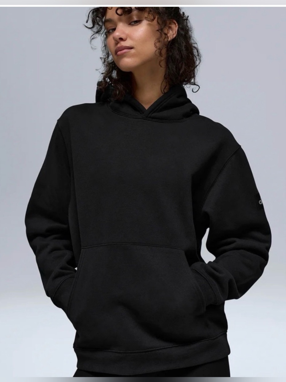 Alo Yoga Renown Heavy Weight Hoodie in Black